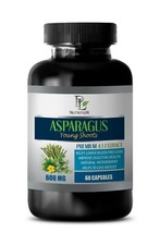 Espárragos en polvo - Extracto de espárragos 4:1 600 mg - Pastillas de fertilidad unisex 1B