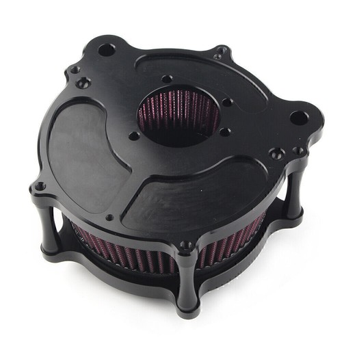CNC Air Cleaner Intake Filter Fit Harley Dyna Softail Fatboy Touring Glide FLHT - Picture 10 of 11