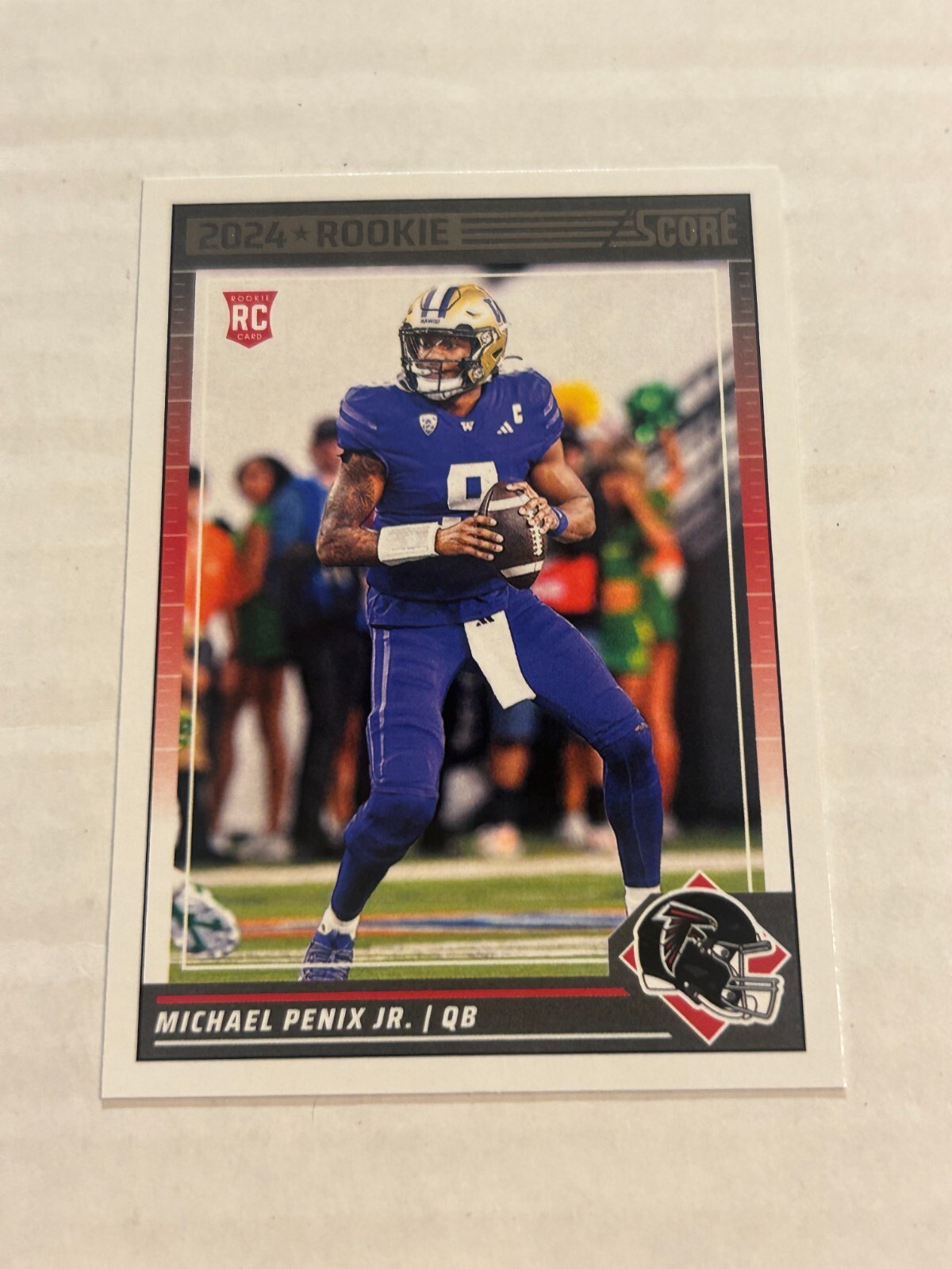 2024 PANINI SCORE MICHAEL PENIX JR #323 ROOKIE WASHINGTON FALCONS