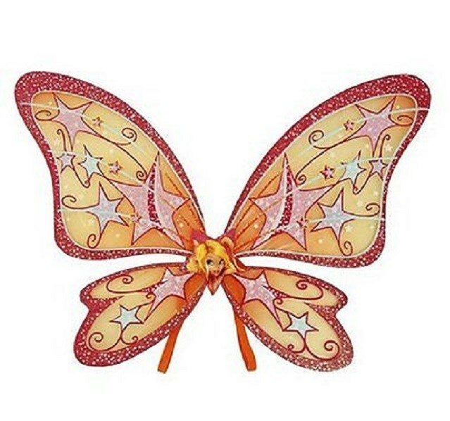 Winx Club Stella Sparkling Wings Kids Costume 2012 Main Color Pink for sale  online | eBay
