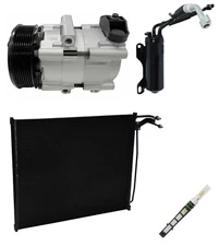 NEW RYC AC Compressor Kit W/ Condenser EH00A-N Fits E-450 Super Duty 6.8L 2007