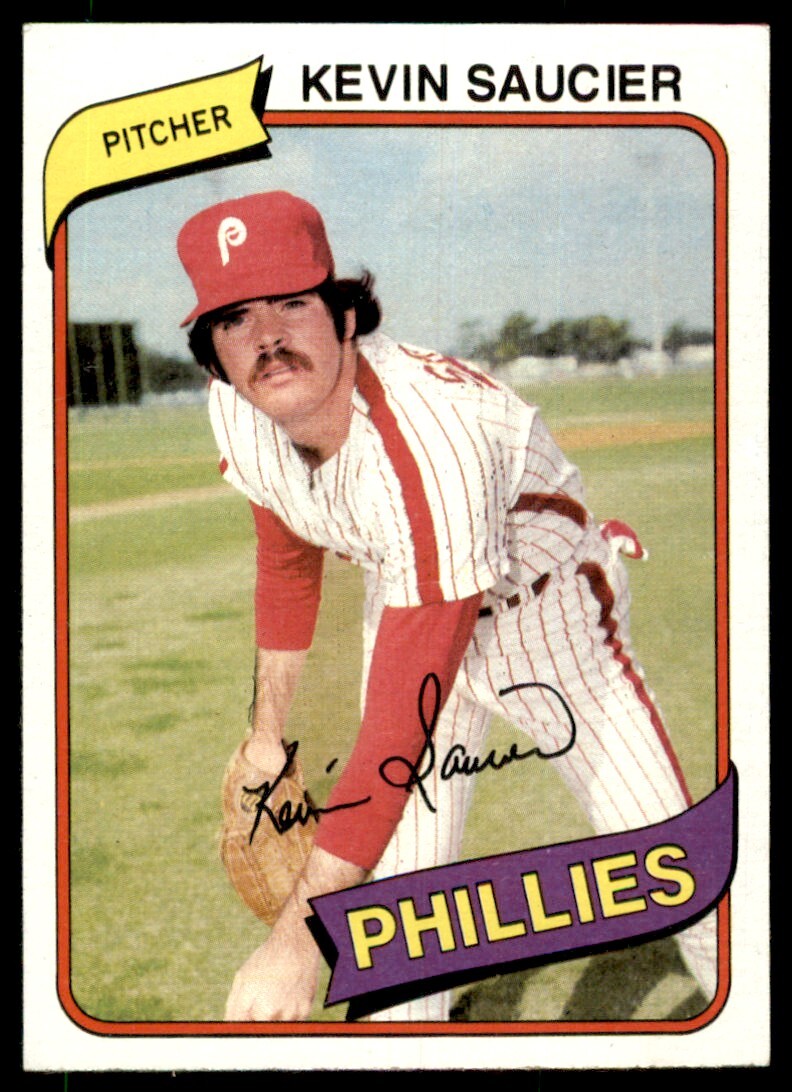 1980 Topps Burger King Philadelphia Phillies Kevin Saucier 4 #22