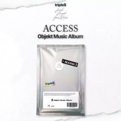 TRIPLES ACID ANGEL FROM ASIA [ACCESS] Mini Album OBJEKT MUSIC ALBUM/QR PostKarte