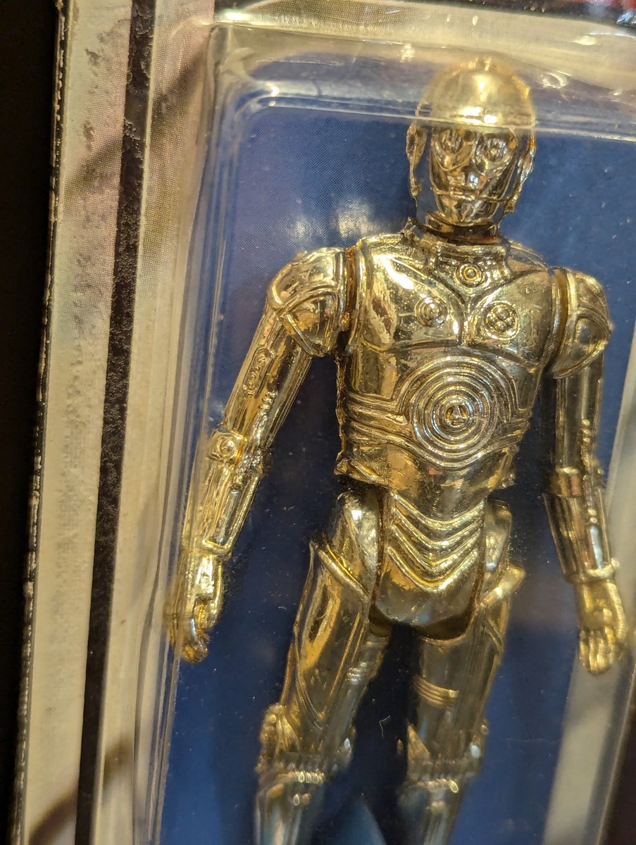 希少 1978 vintage STAR WARS C-3PO ペンダントトップ TAKARA Star Wars 1977 C-3PO Alt Head 12 Back Ada 1978 Figure
