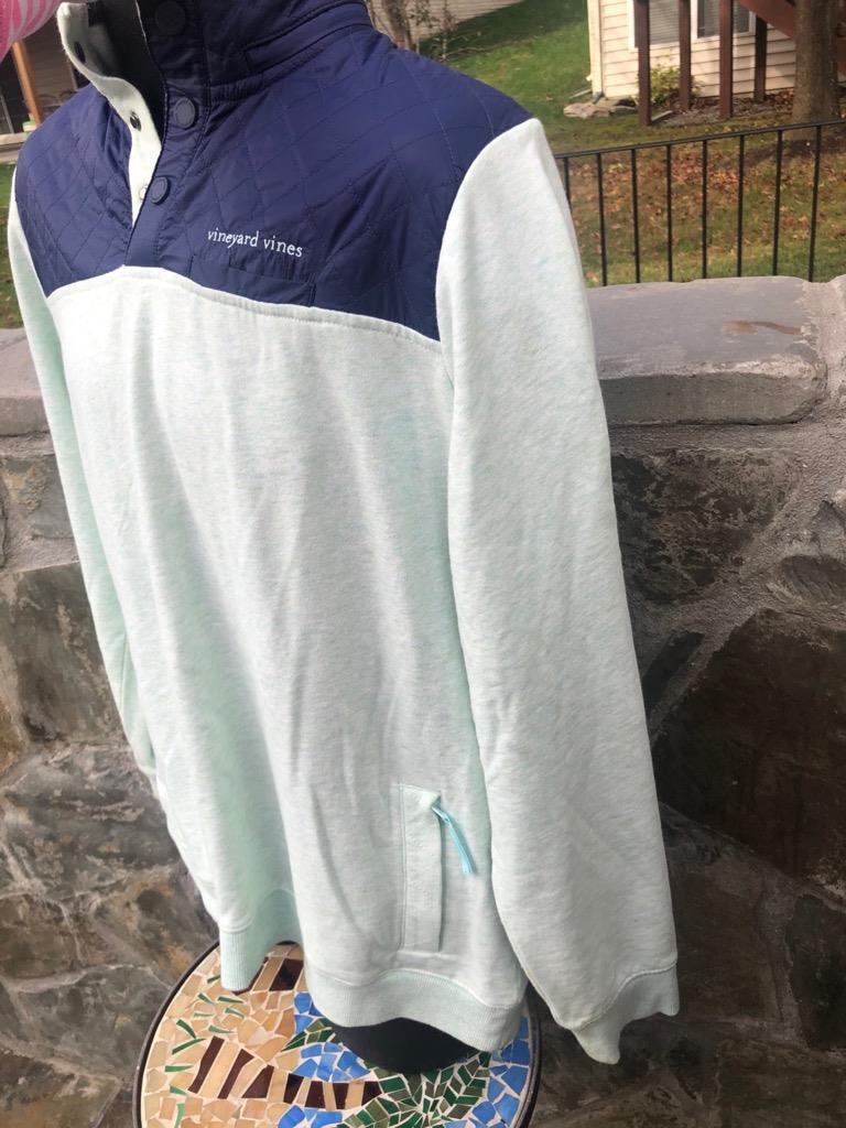 MENS VINEYARD VINES PERFORMANCE HALF BUTTON SWEAT… - image 4