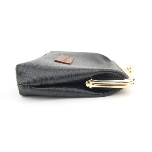 Dooney & Bourke Geldbörse schwarz Leder groß Kiss Lock - Bild 5 von 13