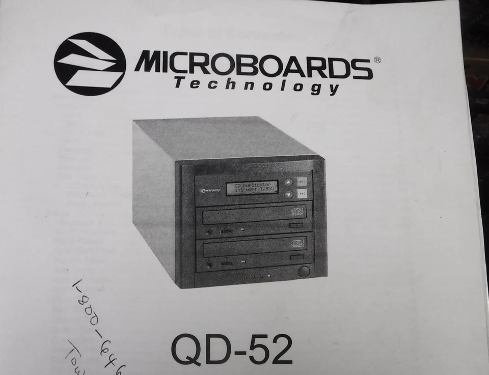 MICROBOARDS  QD-52 AND EXTERNAL DRIVE FREE SHIPPING - Imagem 2 de 4