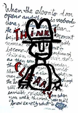 #23 of an edition of 45 silkcreen  by Phil Demise Smith printed by GLE editions