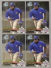 Four 2017 Bowman Chrome Prospects Vladimir Guerrero Jr. #BCP32 Blue Jays - A
