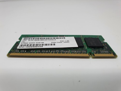 HP Pavilion DV2000 dv2125nr RAM Memory 512MB PC2-4200S DDR2 M470T6554CZ3-CD5 - Picture 3 of 7