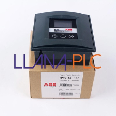 NEW ABB RVC-12/1-5A Power Factor Automatic Compensation Controller Free delivery