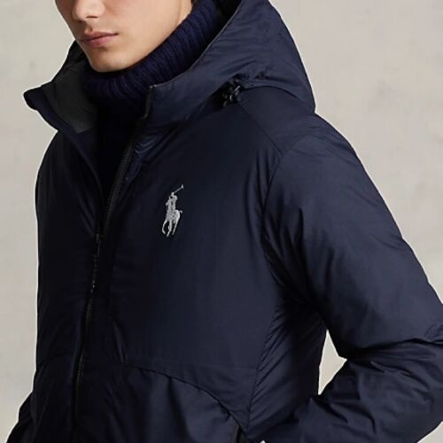 Neu mit Etikett Polo Ralph Lauren verstaubare intelligente Isolationsjacke marineblau Einzelhandel 898 $ - Bild 2 von 20