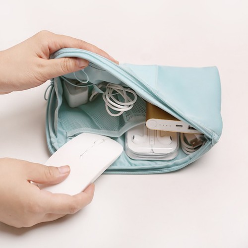Travel Waterproof Electronic Accessories Cable Bag USB Drive Earphone Organizer - Picture 14 of 26