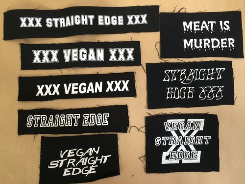 Parches - punk, corteza, núcleo molido, núcleo duro, vegano, paz, anarco, metal, costura - Imagen 4 de 4