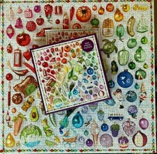 Galison Christmas "Ornaments" 500 Piece Jigsaw Puzzle Used / Complete