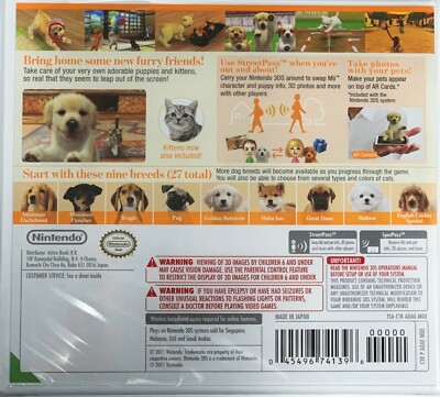 Nintendogs Cats: Golden Retriever and New Friends (World Edition)