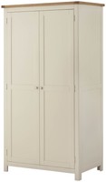 Kennewick Cream Painted Pine Bedroom Furniture 2 Door Full Hanging Wardrobe Kennewick Cream Painted Pine Bedroom Furniture 2 Door Full Hanging Wardrobe
