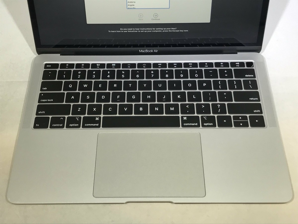 MacBook Air 13 Silver 2018 1.6 GHz Intel Core i5 8GB 256GB SSD