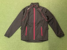 PROQUIP AQUATEC WATERPROOF JACKET - BLACK/RED - SIZE SMALL