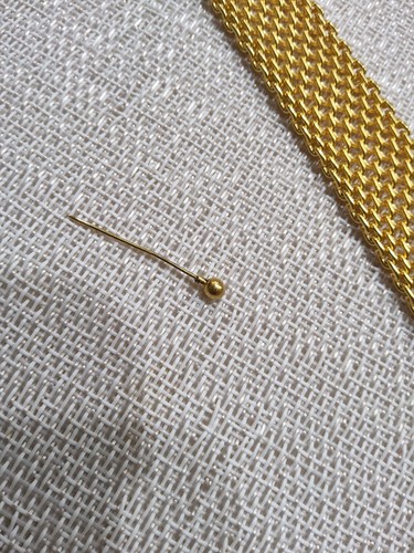 Rare Jacqueline Kennedy Simulated Gemstone Bracelet Gold Plated - Picture 4 of 9