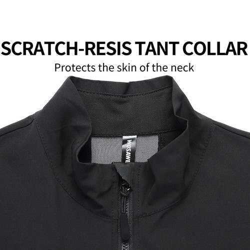 WOSAWE Para hombres Ciclismo Deportes al aire libre Set Chaqueta de viento ligera Pantalones acolchados - Imagen 20 de 27