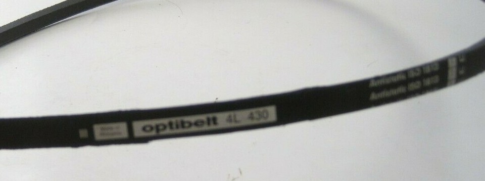 OPTIBELT 4L430 V-Belt 4L Section - Antistatic ISO 1813 - Prepaid ...