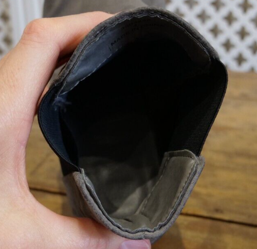 New Look Chelsea Style Boots grey size 4/37 elastic in sides wedge heel - Picture 16 of 18