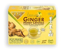 Prince of Peace Instant Lemon Ginger Honey Crystals, 10 Sachets