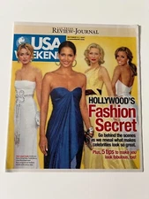 HOLLYWOOD'S FASHION SECRET October 5 2007 USA WEEKEND MAGAZINE NEWSPAPER INSERT
