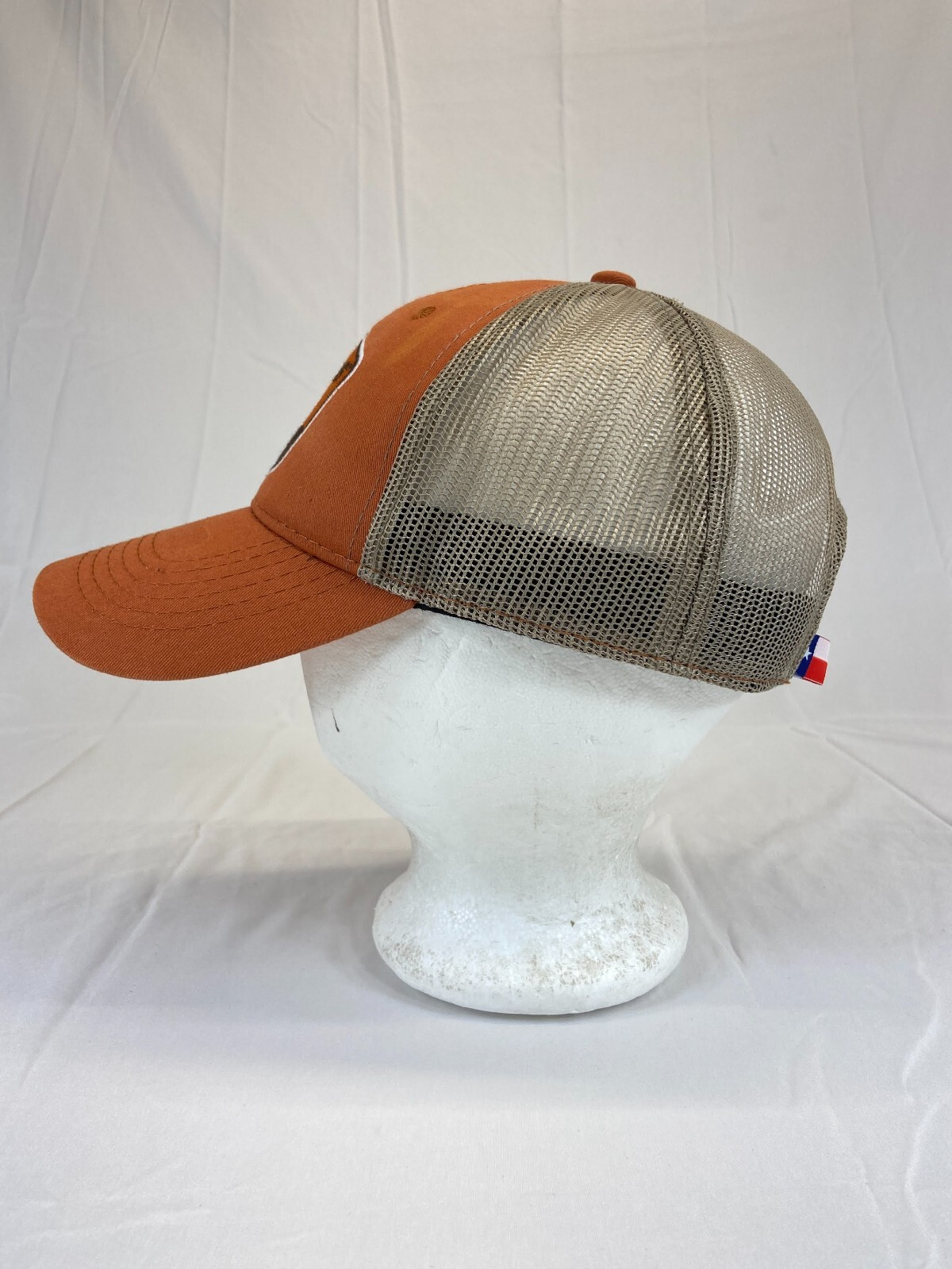 Scheels Texas Baseball Hat Snapback Cap Orange Ou… - image 3