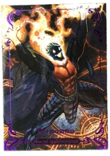 2018 Marvel Masterpieces Dormammu #32  Epic Purple Foil Parallel 055/199