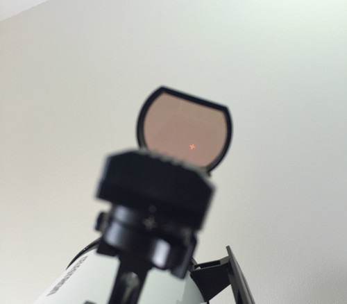 Telescopio visor buscador de puntos rojos, mira telescópica de construcción todo metal de alta calidad - Imagen 11 de 11
