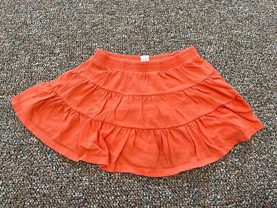 Old Navy Girls Orange Tiered Skirt 4T