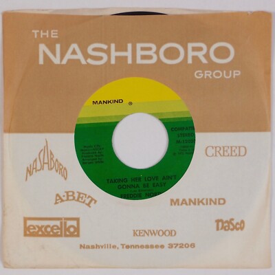 FREDDIE NORTH: Taking Her Love Ain't Gonna Be Easy US Mankind Soul 45 NM