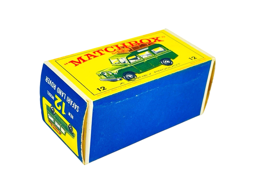 Matchbox Lesney No. 12 Green Safari Land Rover w/E3 Box - Picture 10 of 12