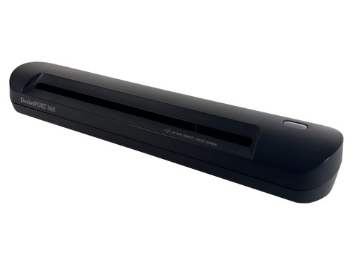 Ambir DocketPort 468 Simplex ID Card Document Scanner DP468 w/USB Cable & Case - 第 2/12 張圖片