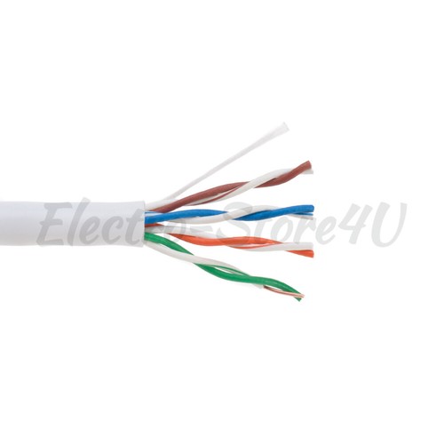1000 Fuß CAT5e CAT6 UTP Bulk Ethernet Kabel Solid Network Kabel RJ45 LAN CAT5 - Bild 14 von 17