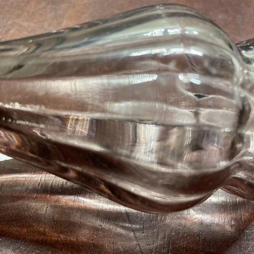 ⭐️Guildcraft Italy⭐️ Amethyst Empoli Glass Decanter Genie Bottle MCM Retro 24” - Picture 13 of 19