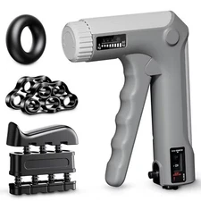 Hand Grip Strength Trainer Kit - Hand Gripper Training Set with Adj... Fast Ship