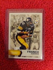 2016 Classics Red Back Franco Harris Pittsburgh Steelers Football Card #154