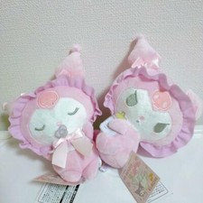 Sanrio Kuromi Plush Pair Soft Baby 2022 7.4" Milk Sleepy Pacifier New Lilac Cute