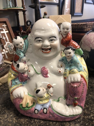 chinesischer porzellan buddha - Bild 1 von 4