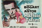 The Maltese Falcon Movie Film Poster Postcard Humphrey Bogart Mary Astor