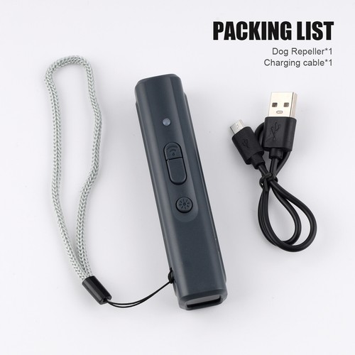 ~Ultrasonic Pet Dog Repeller Anti-Barking Stop Bark Training Device Rechargeable - Picture 10 of 11