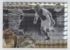 2021 Panini Mosaic Field Vision Mosaic Prizm Johnny Bench #FV8 HOF 0ce9