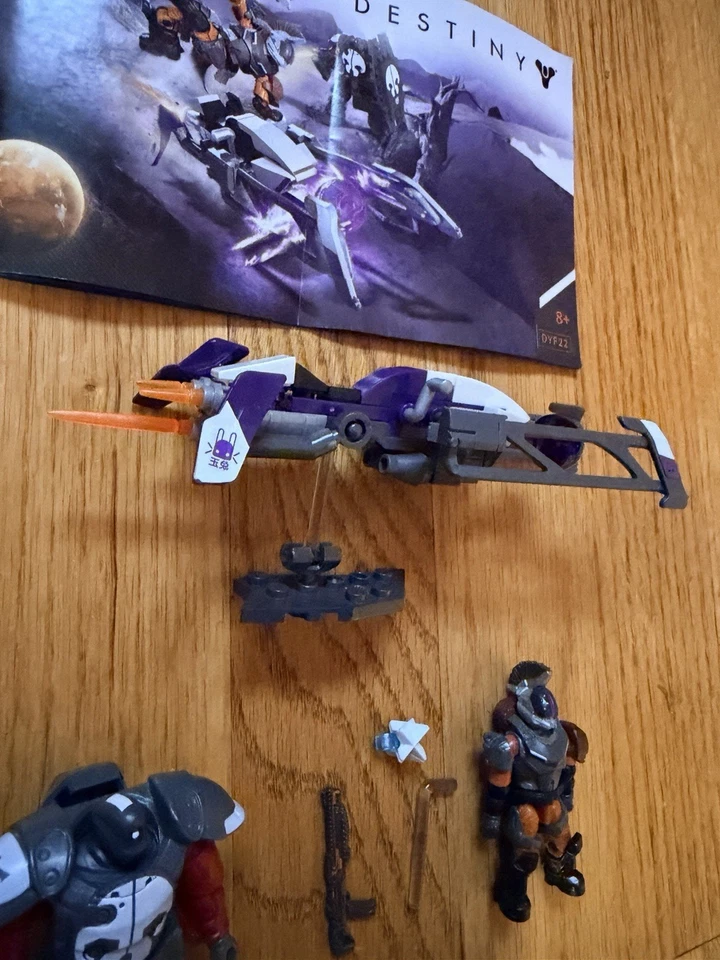 Destiny Racing Sparrow Mega Bloks Construx DYF22 READ - Image 3 of 3