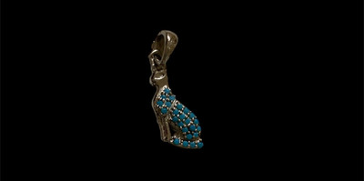 Seltener Katzengöttin Bastet Anhänger aus 925 Sterling Silber, Katzenamulett Geschenk