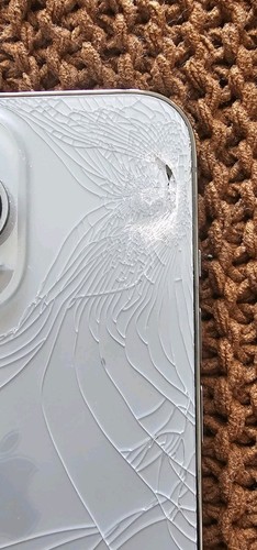 Apple iPhone 13 Pro 128 Go débloqué - **ARRIÈRE FISSURÉ** **LIRE** - Photo 3 sur 7
