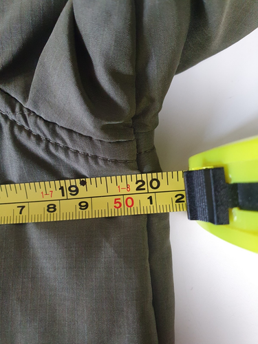 Passenger Clothing Men's Green Padded Jacket Size S Orange Lining - Picture 12 of 22
