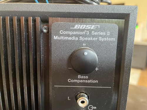 Système de haut-parleurs multimédia Bose Companion 3 Series II en graphite - Photo 2/3